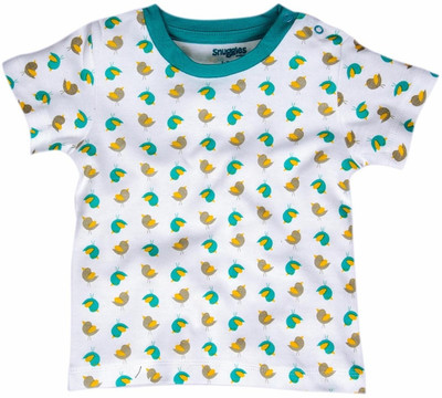 25% OFF on Snuggles Animal Print Baby Girl's Fashion Neck T-Shirt