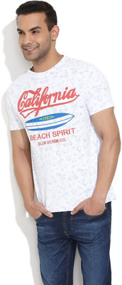 20% OFF on Slub Printed Men's Round Neck T-Shirt 20% OFF on Slub Printed Men's Round Neck T-Shirt