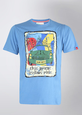 Probase Printed Men's Round Neck T-Shirt Probase Printed Men's Round Neck T-Shirt