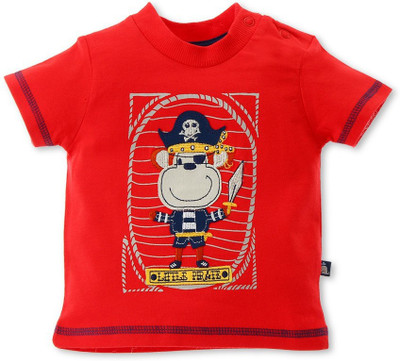 50% OFF on FS Mini Klub Printed Baby Boy's Round Neck T-Shirt
