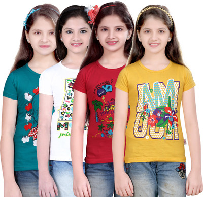 50% OFF on Sinimini Casual Short Sleeve Printed Girl's Top 50% OFF on Sinimini Casual Short Sleeve Printed Girl's Top