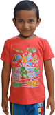 56% OFF on Just In Plus Graphic Print Boy's Round Neck T-Shirt
