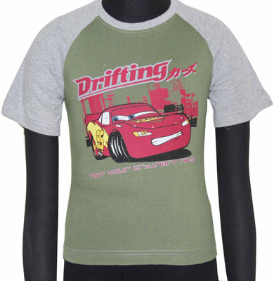 25% OFF on Disney Printed Boy's Round Neck Reversible T-Shirt