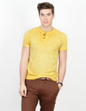 Basics Solid Men's Henley T-Shirt Basics Solid Men's Henley T-Shirt