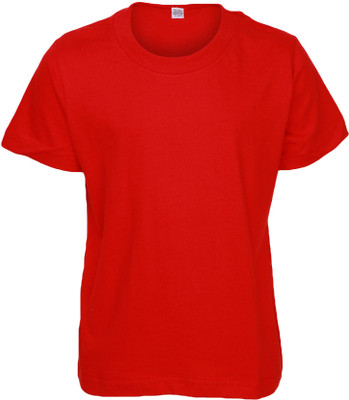 58% OFF on Gkidz Solid Boy's Round Neck T-Shirt
