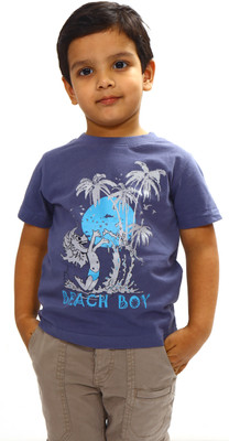 70% OFF on Bio Kid Printed Boy's Round Neck T-Shirt