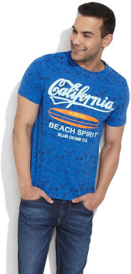 20% OFF on Slub Printed Men's Round Neck T-Shirt 20% OFF on Slub Printed Men's Round Neck T-Shirt