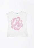 56% OFF on United Colors of Benetton Printed Girl's Round Neck T-Shirt