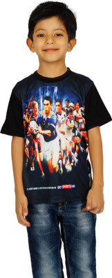 74% OFF on Shaun Printed Boy's Round Neck T-Shirt