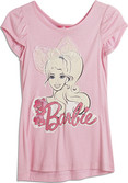 40% OFF on Barbie Graphic Print Girl's Round Neck T-Shirt