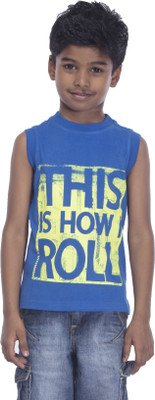 50% OFF on Sera Graphic Print Boy's Round Neck T-Shirt