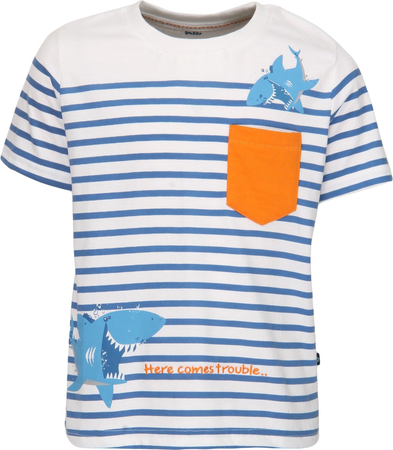 50% OFF on Bells and Whistles Printed Boy's Round Neck T-Shirt