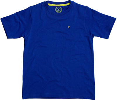 Superyoung Solid Boy's Round Neck T-Shirt Superyoung Solid Boy's Round Neck T-Shirt
