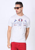 25% OFF on American Swan Printed Men's Round Neck T-Shirt