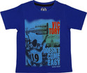 SuperYoung Graphic Print Boy's Round Neck T-Shirt
