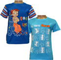 Chhota Bheem Printed Boy's Round Neck T-Shirt
