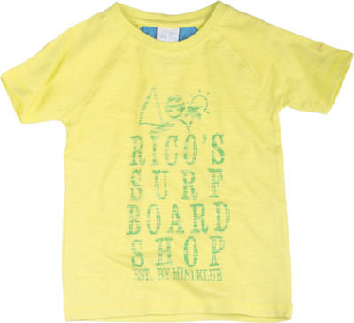 49% OFF on FS Mini Klub Printed Boy's Round Neck T-Shirt