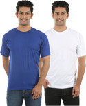 Fidato Solid Men's Round Neck T-Shirt