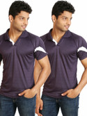 14% OFF on Campus Sutra Solid Men's Polo T-Shirt Pack of 2 14% OFF on Campus Sutra Solid Men's Polo T-Shirt Pack of 2