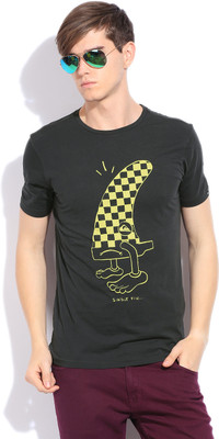 Quiksilver Printed Men's Round Neck T-Shirt Quiksilver Printed Men's Round Neck T-Shirt