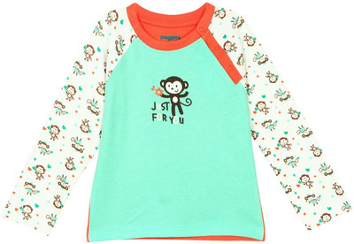 25% OFF on Snuggles Printed Baby Boy's Round Neck T-Shirt