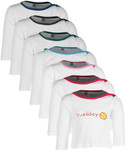 62% OFF on Gkidz Printed Baby Boy's Round Neck T-Shirt Pack of 7