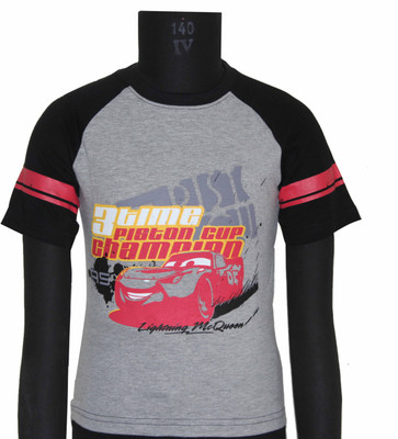 25% OFF on Disney Printed Boy's Round Neck Reversible T-Shirt