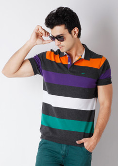 Park Avenue Polo Striped Men's T-shirt: T-Shirt