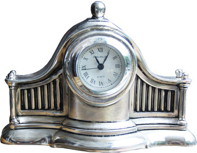E-Studio Analog Silver Clock E-Studio Analog Silver Clock