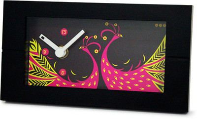 Mad(e) In India Analog Multicolor Clock