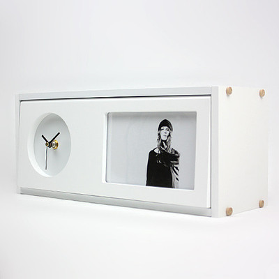 34% OFF on Taino Analog White Clock