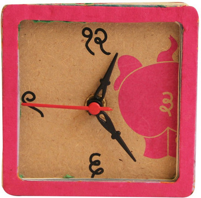 Green The Gap Analog Pink Clock Green The Gap Analog Pink Clock