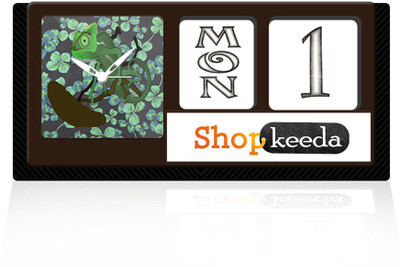 75% OFF on Shopkeeda Analog Green, Brown, Grey Clock 75% OFF on Shopkeeda Analog Green, Brown, Grey Clock