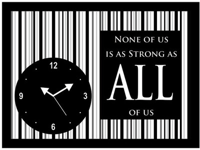 12% OFF on Everyday Gifts Analog Black, White Clock