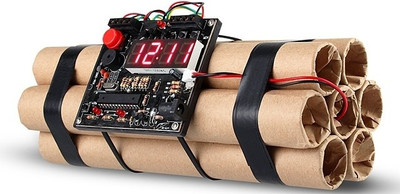 25% OFF on Excluzy Beige Clock