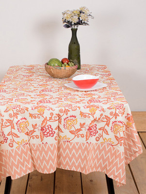 60% OFF on Ocean Collection Floral 6 Seater Table Cover