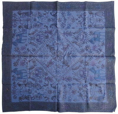 55% OFF on Pezzava Printed 2 Seater Table Cover