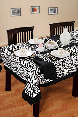 15% OFF on Swayam Printed 12 Seater Table Cover