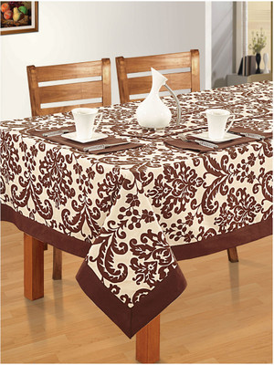 20% OFF on Swayam Printed 6 Seater Table Cover
