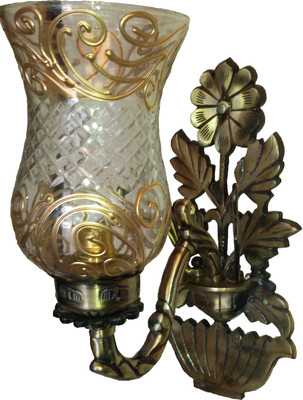 63% OFF on Weldecor Antiqua Rajwadi Stars Wall Lamp