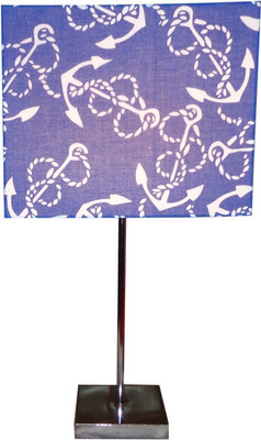 67% OFF on Diya Designs Silver Chrome Finsh with Dimmer and Blue & White Shade. Table Lamp 67% OFF on Diya Designs Silver Chrome Finsh with Dimmer and Blue & White Shade. Table Lamp