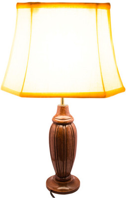 58% OFF on Diya Designs Wooden Table Lamp