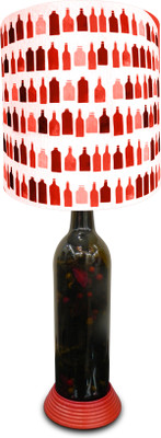 68% OFF on What Scrap Red Bottle Table Lamp 68% OFF on What Scrap Red Bottle Table Lamp