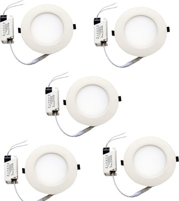 67% OFF on Ryna 3wwround5pc_5 Ceiling Lamp