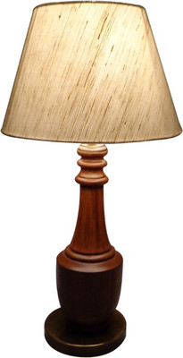 65% OFF on Diya Designs Wood and Brass with Linen Silk Shade Table Lamp 65% OFF on Diya Designs Wood and Brass with Linen Silk Shade Table Lamp