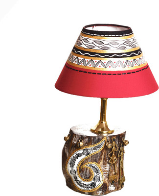 21% OFF on Aapno Rajasthan An Authentic Wooden Lampstand With Dhokra Work & Warli Paint Table Lamp 21% OFF on Aapno Rajasthan An Authentic Wooden Lampstand With Dhokra Work & Warli Paint Table Lamp
