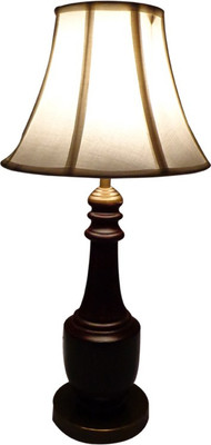 53% OFF on Diya Designs Wooden and Brass with Off White Shade Table Lamp 53% OFF on Diya Designs Wooden and Brass with Off White Shade Table Lamp