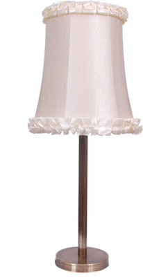 54% OFF on Diya Designs Golden Antique Finish with Off White Satin Shade. Table Lamp 54% OFF on Diya Designs Golden Antique Finish with Off White Satin Shade. Table Lamp