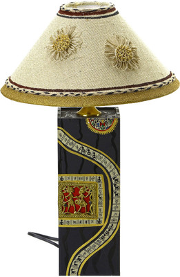 43% OFF on Aapno Rajasthan Handcrafted Dhokra Work Wooden Shade Table Lamp 43% OFF on Aapno Rajasthan Handcrafted Dhokra Work Wooden Shade Table Lamp