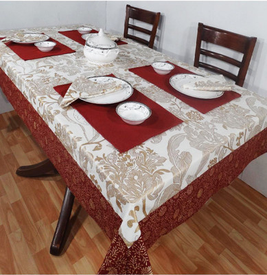 25% OFF on Heritagefabs White Organic Cotton Table Linen Set